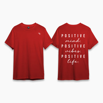 Positive Vibes Regular Fit Tee