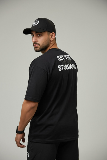 "Set The Damn Standard" Oversized Tee