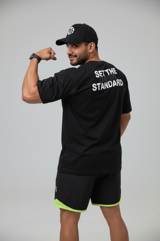"Set The Damn Standard" Oversized Tee