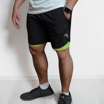 Neon Compression Shorts