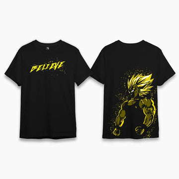 Goku Yellow Tee Oversized