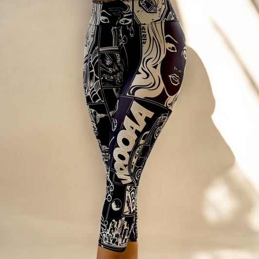 Comic style leggings