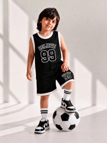 Kids Black Baseball Track