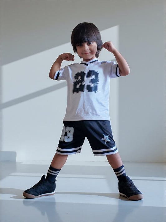 Kids Contrast Jersey Track