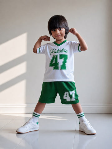 Kids Pakistan Jersey Track