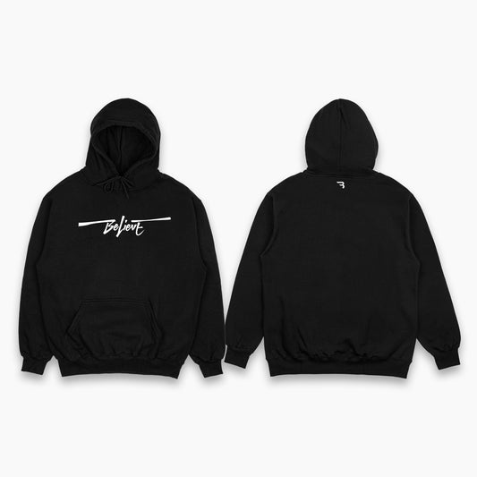 Believe Black Luxe Hoodie