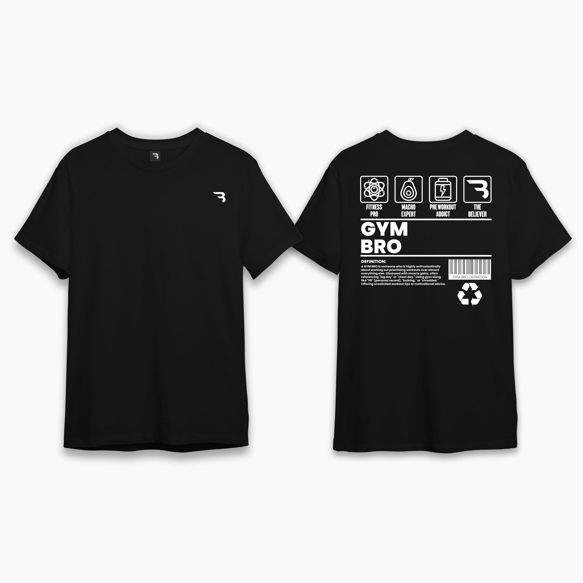 Gym Bro Oversized Tee
