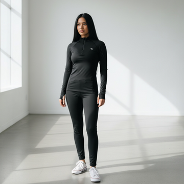 Mock Neck Performance Tee