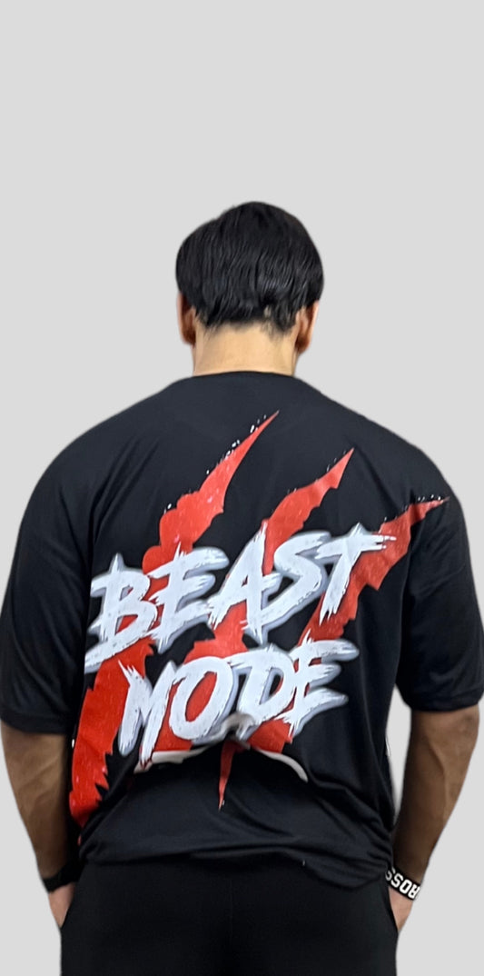 Beast Mode On Tee Oversized