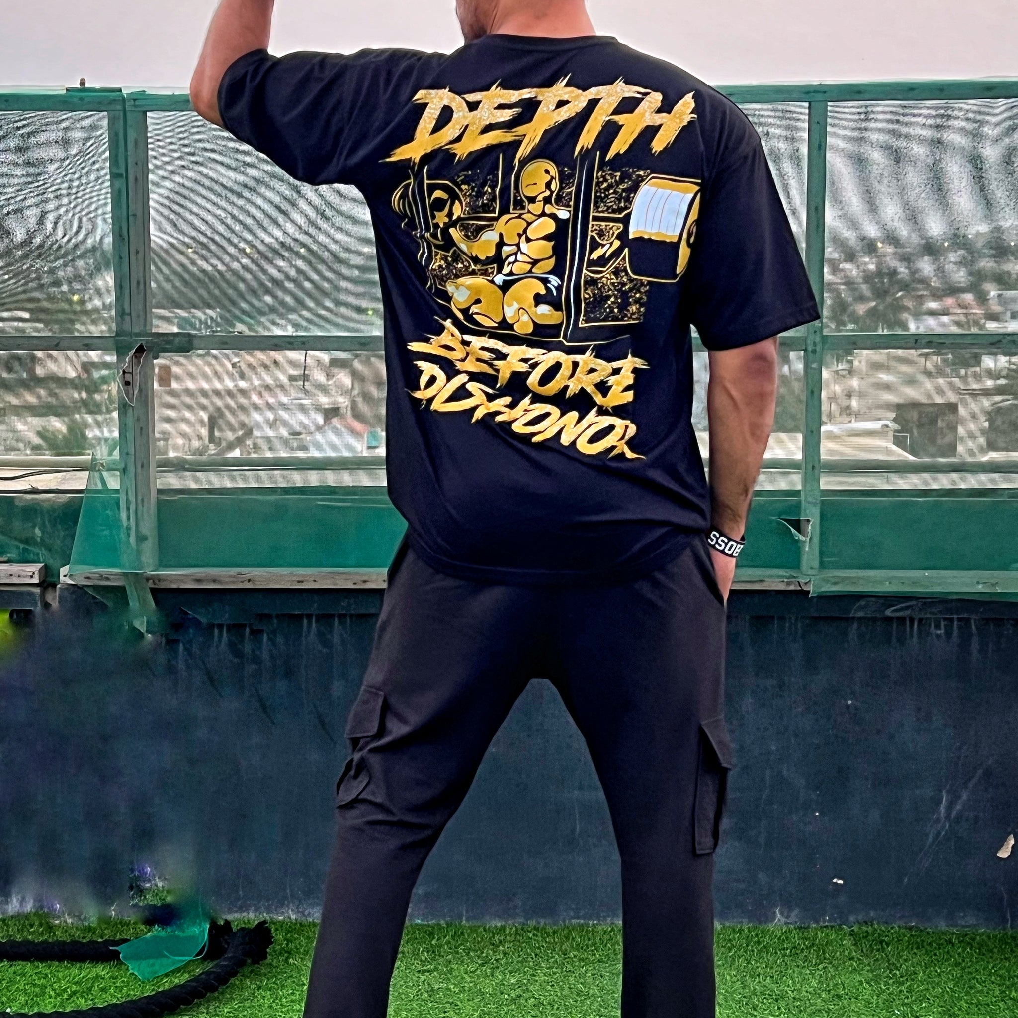 Depth Before Dishonor Tee Oversized