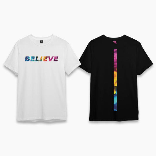 Believe Color Splash Tee Oversized