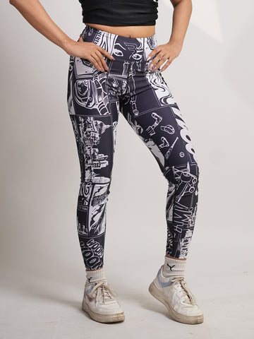 Comic Style Leggings