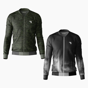 Pack of 2 Jackets - Green & Stealth Flex