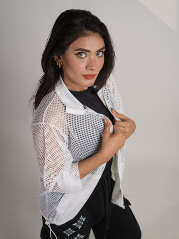 White Mesh Jacket