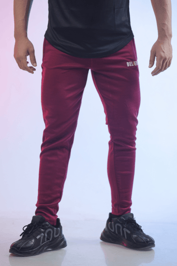 Basic Maroon Trouser