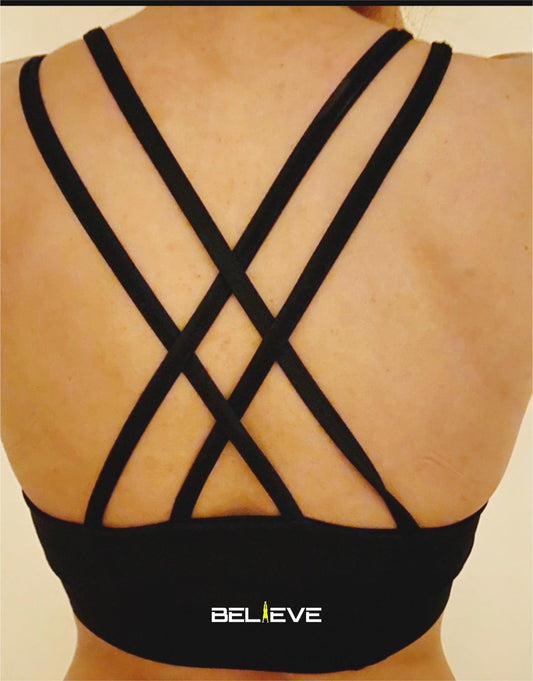 Criss Cross Sports Bra